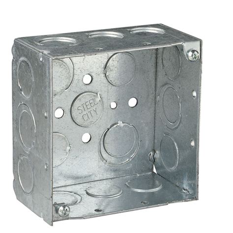 solid steel outlet box|electrical metal boxes wall mounted.